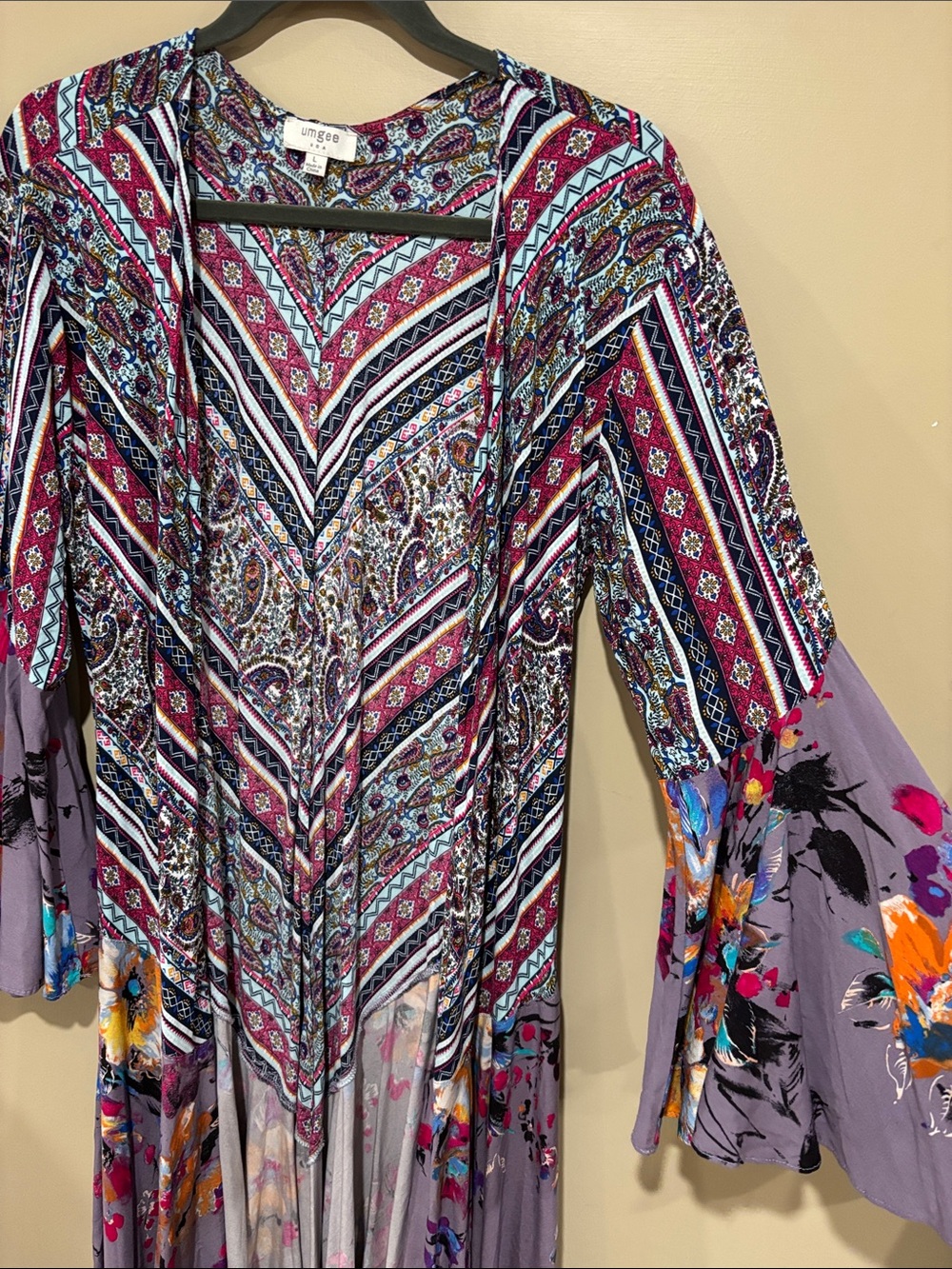 Umgee bohemian kimono duster - Picture 4 of 8